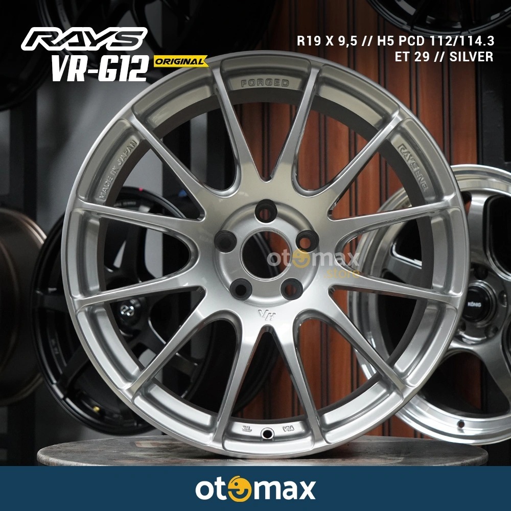 Velg Mobil Rays VR-G12 Original Ring 19 Silver
