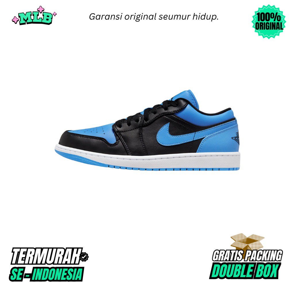 Sepatu Air Jordan 1 Low University Blue