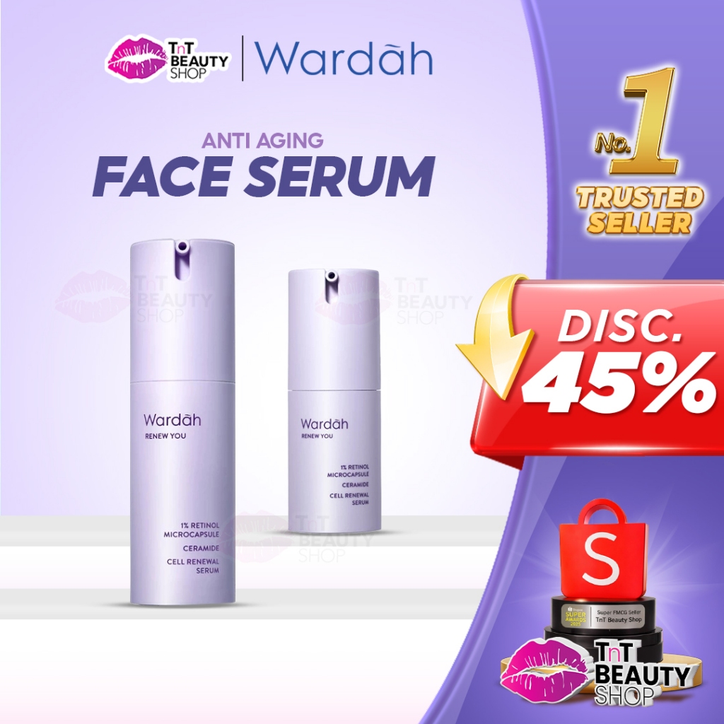 WARDAH Renew You Anti Aging Intensive Serum 15ml - 30ml | TnT Beauty Shop