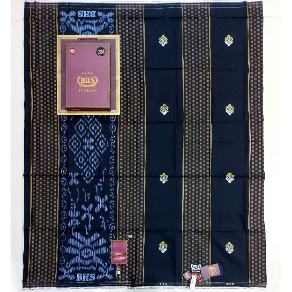 SARUNG BHS EXCELLENT SONGKET SKA SKB SMB SCA GRADE GOLD DAN SILVER