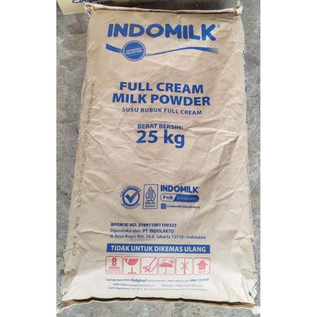 INDOMILK SUSU BUBUK FULL CREAM 250gr,500gr,1kg