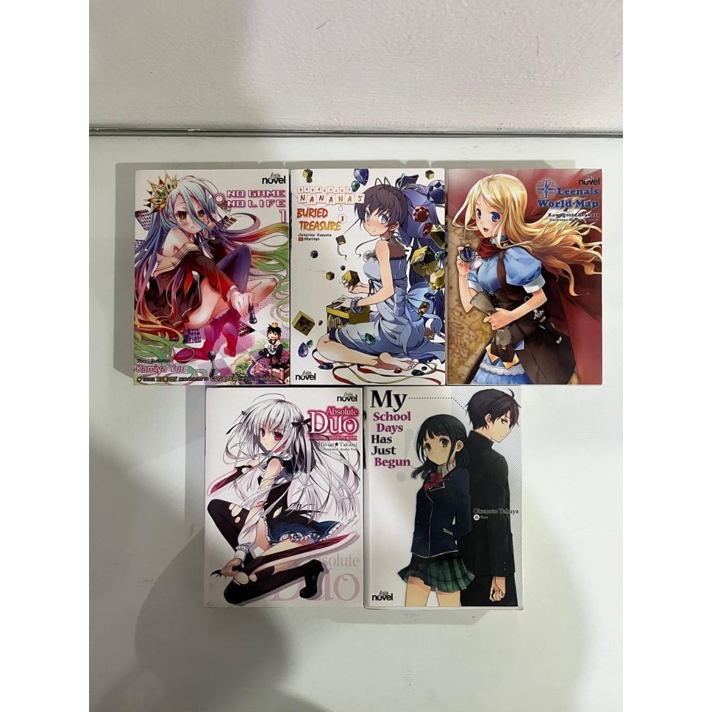 Obral light novel bahasa indonesia preloved