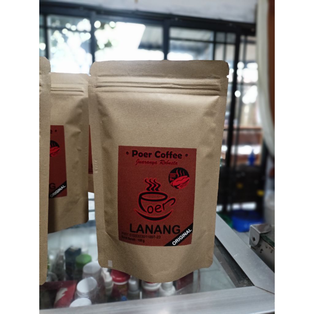 Kopi Lanang Robusta Premium Asli Temanggung – Kopi Jantan Kuat, Pahit Nikmat, Aroma Bold, Bubuk & Bi