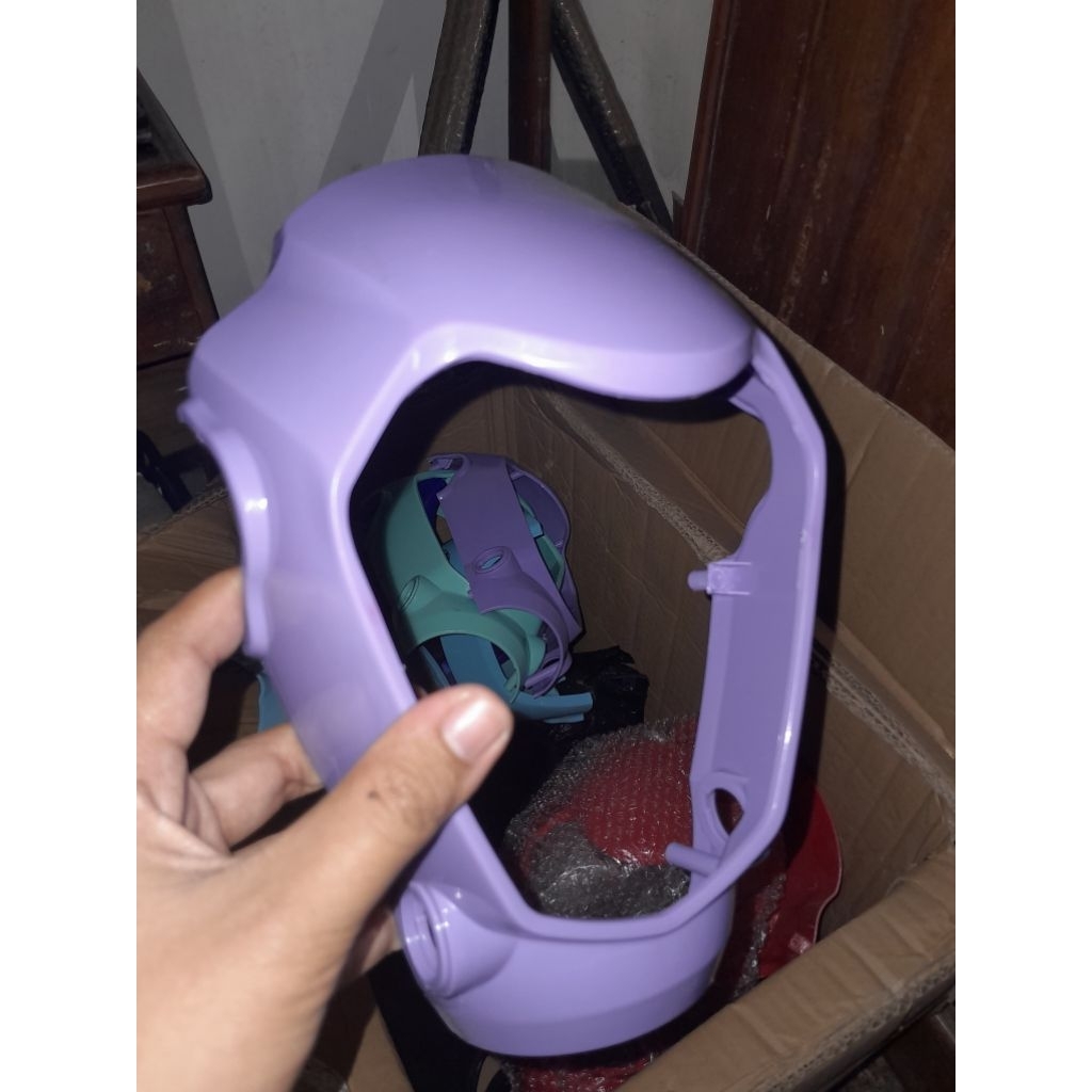 Cover Depan Sepedah Listrik Original Exotic U-Winfly Goda Aviator Pasific Saige