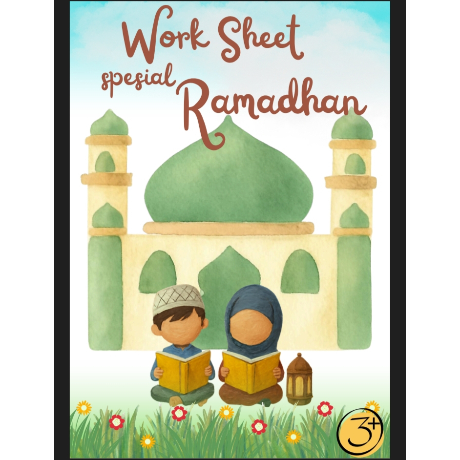 Worksheet printable spesial Ramadhan