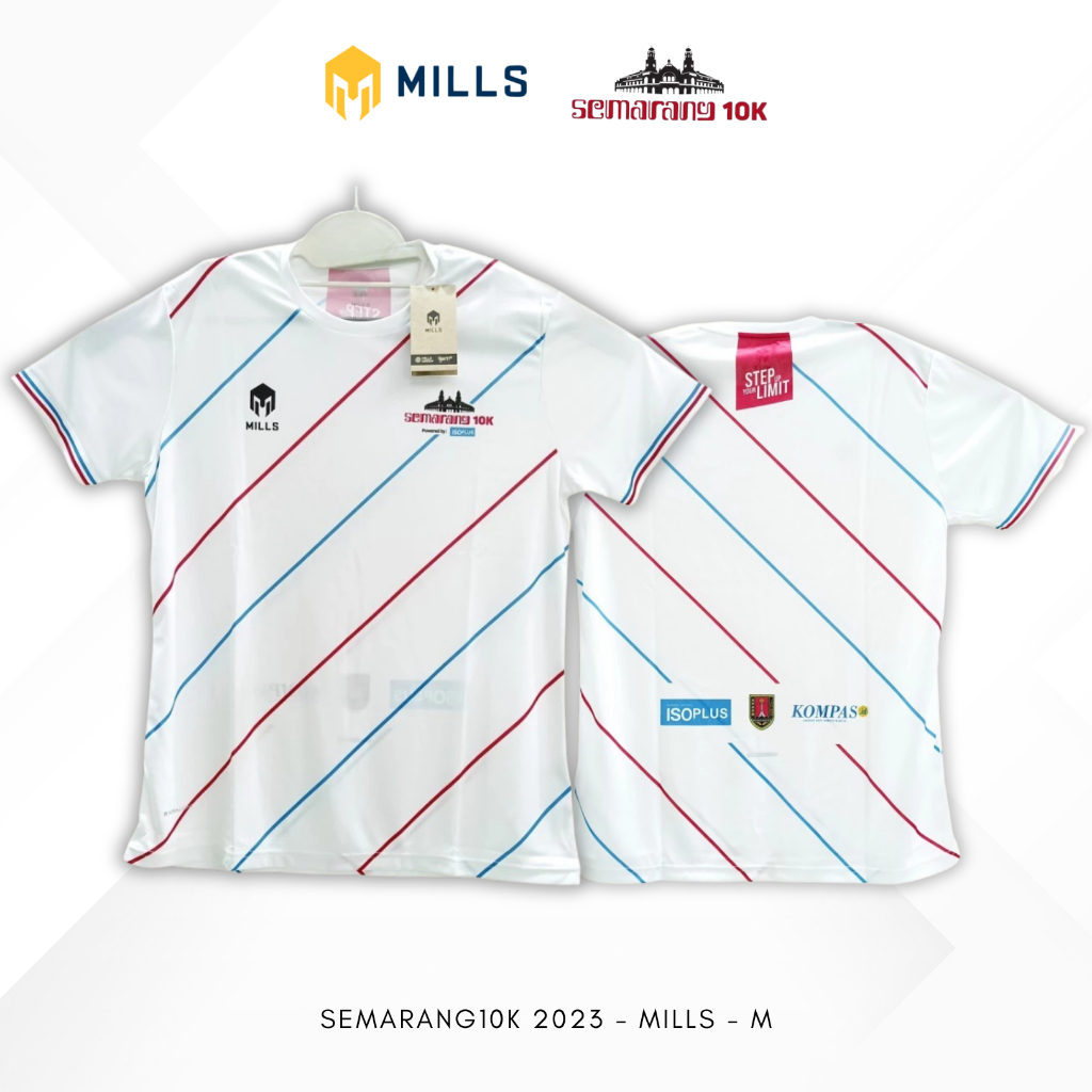Jersey Semarang10K 2023 - Mills (Size Medium) | Baju Lari Official