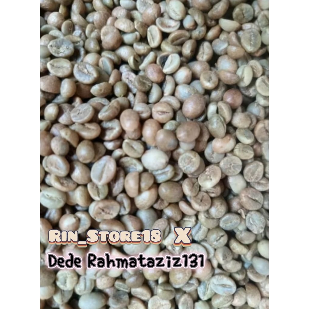Green bean, kopi Robusta Asli
