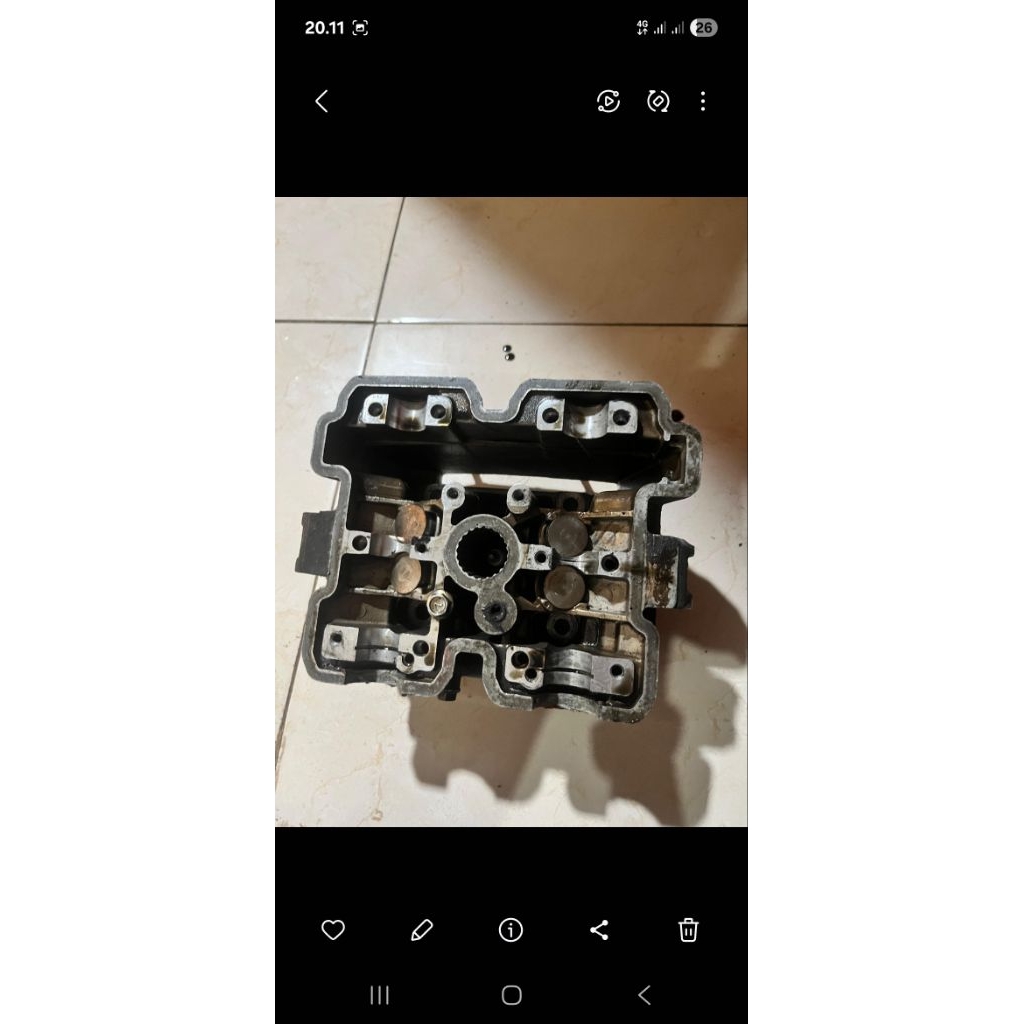 kop head satria fu standar motor