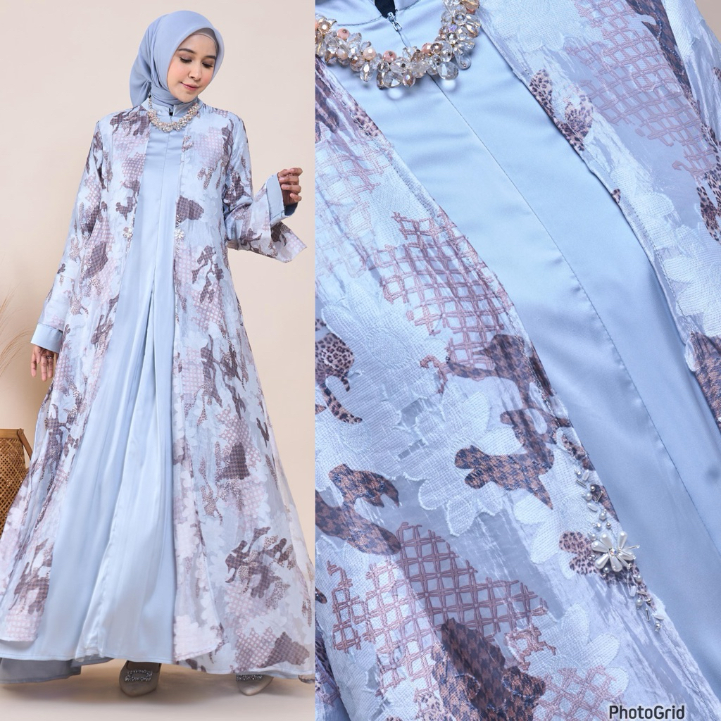 NAIRA DRESS GAMIS PREMIUM BY MAREVI/Gamis std jumbo/Gamis raya series 2026
