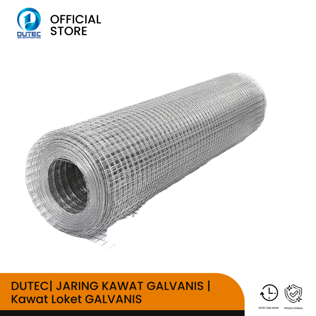 Kawat Loket Galvanis | Kawat Mesh | Kawat Ram | 1m*17m*0,6mm