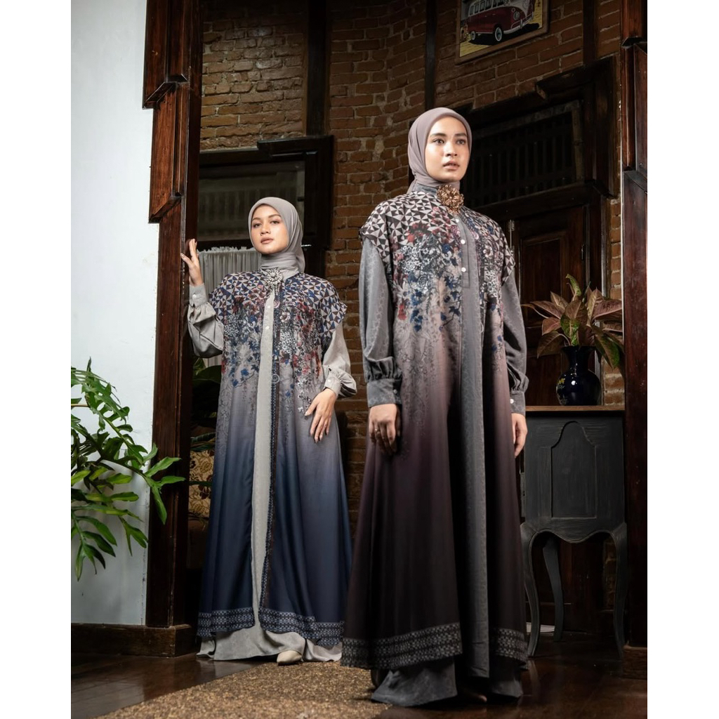 Siera Dress by Jamila [Gamis Lebaran] Tanpa Bros
