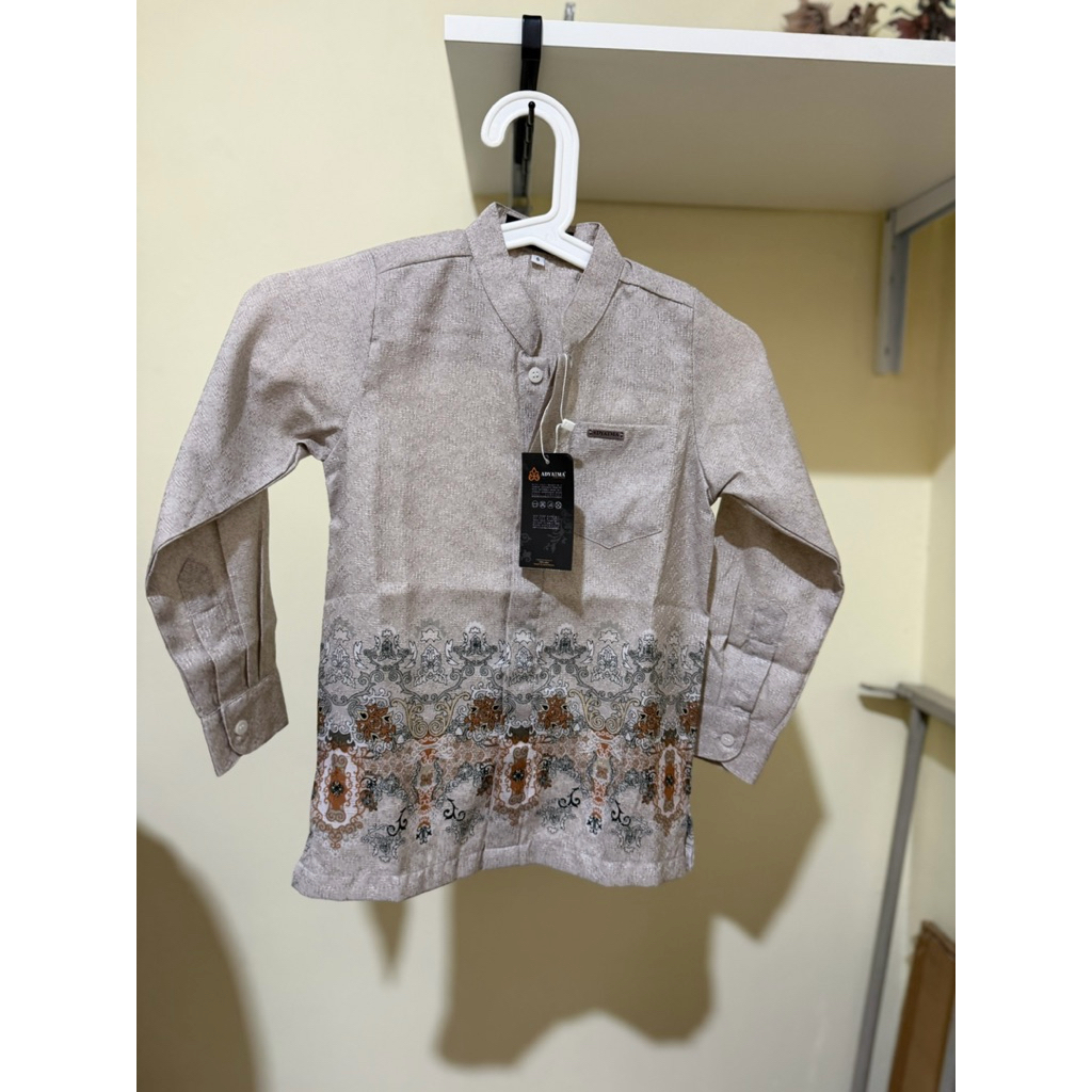 Adyatma Alana Series Beige Sarimbit Lebaran 2026 Family Set Raya Series Modern Premium 