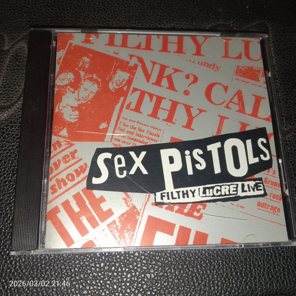 CD Sex Pistols filthy lucre live