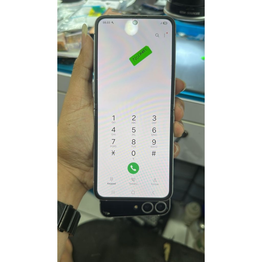 lcd original copotan samsung z flip 6 normal