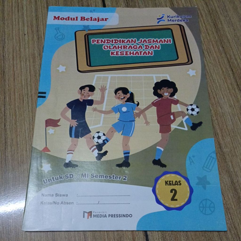 LKS Modul Belajar PJOK SD kelas 2 semester 2 Kurikulum Merdeka