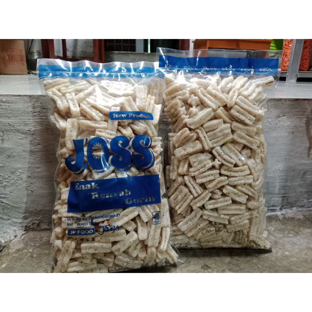 Kerupuk Cipir Kerupuk Rindu Kecipir Original Gurih 300 Gram