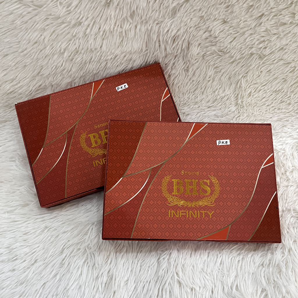 Sarung BHS Infinity Gold PKD I Motif V32 Gunungan Songket Tenun Original Ecer Grosir