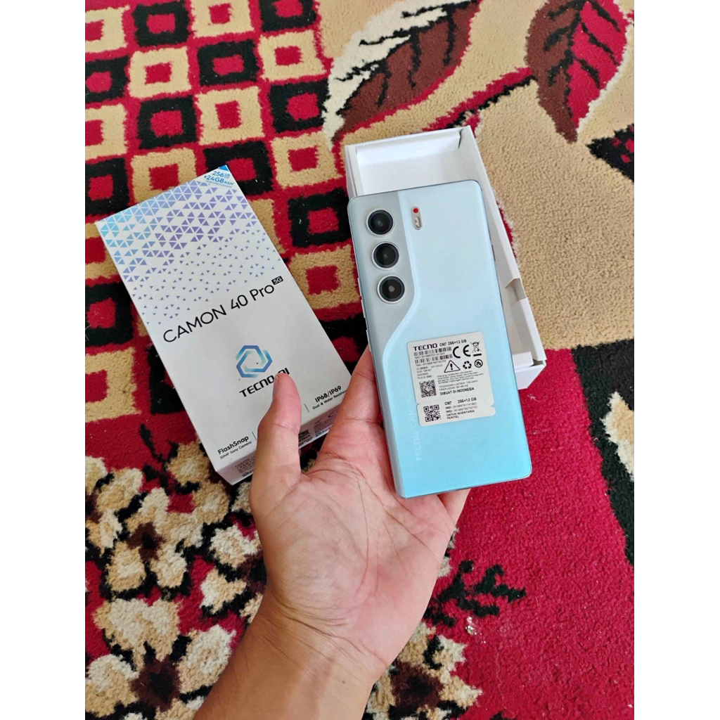 HP Bekas Tecno Camon 40 Pro 5g 8/256 GB Second