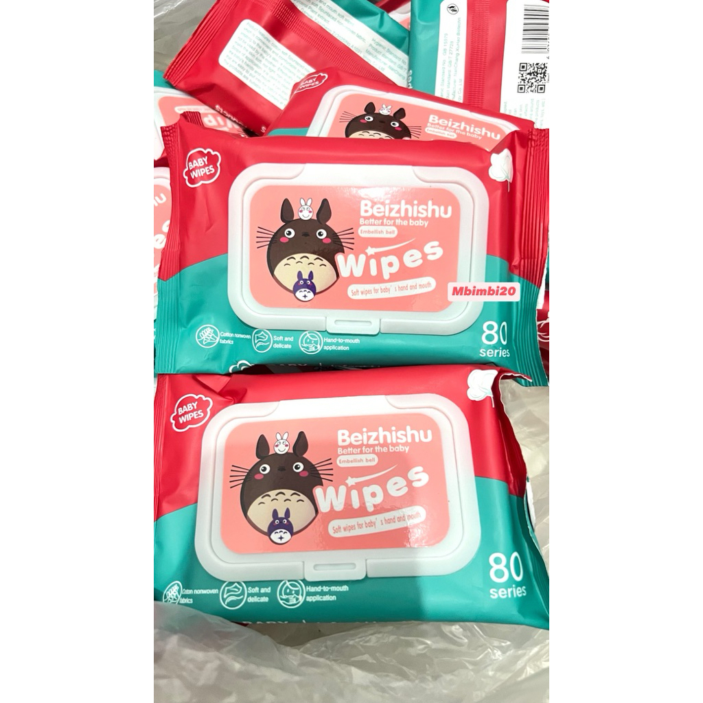Tisu Basah Bayi & Anabul Non Alkohol - Aman untuk Kulit Sensitif