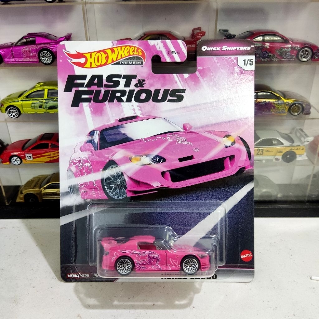 Hot Wheels Premium Honda S2000 Suki Pink Fast Furious