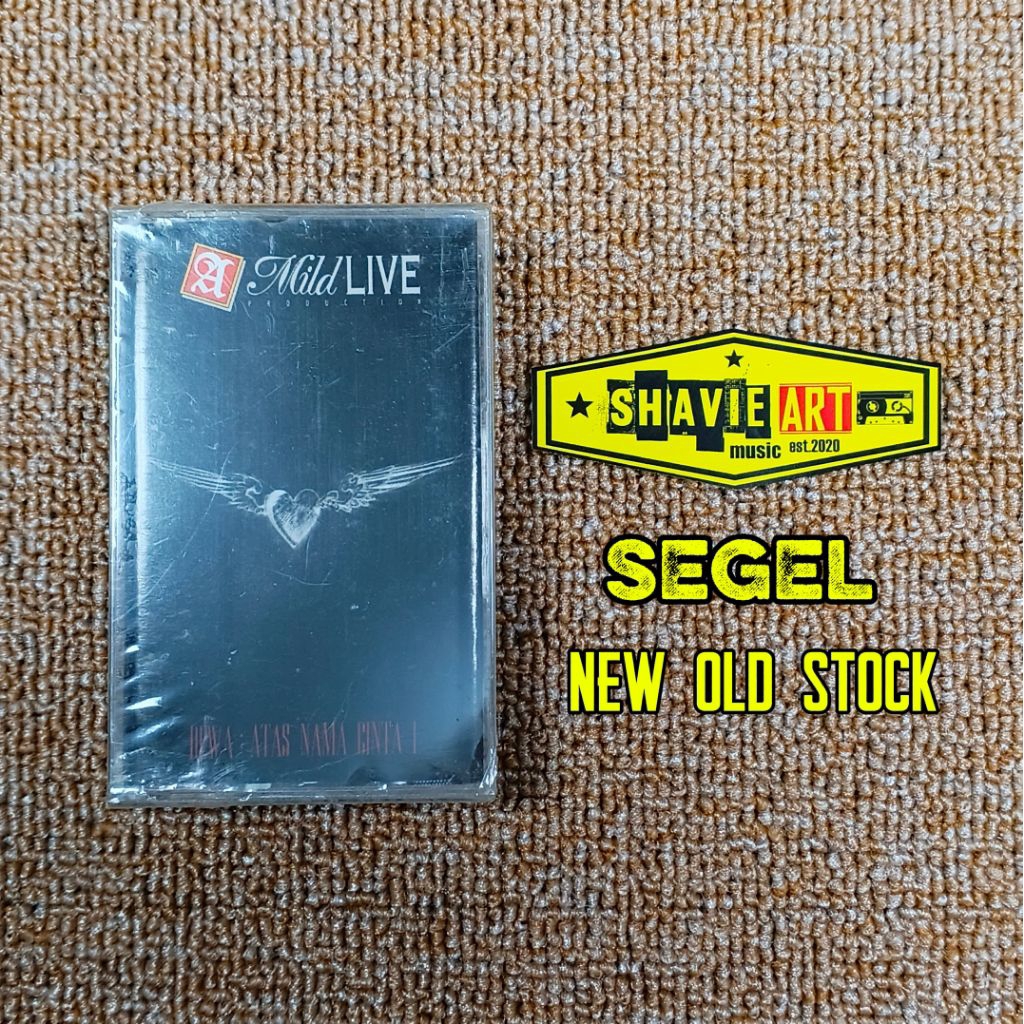 KASET PITA DEWA 19 SEGEL ALBUM ATAS NAMA CINTA 1