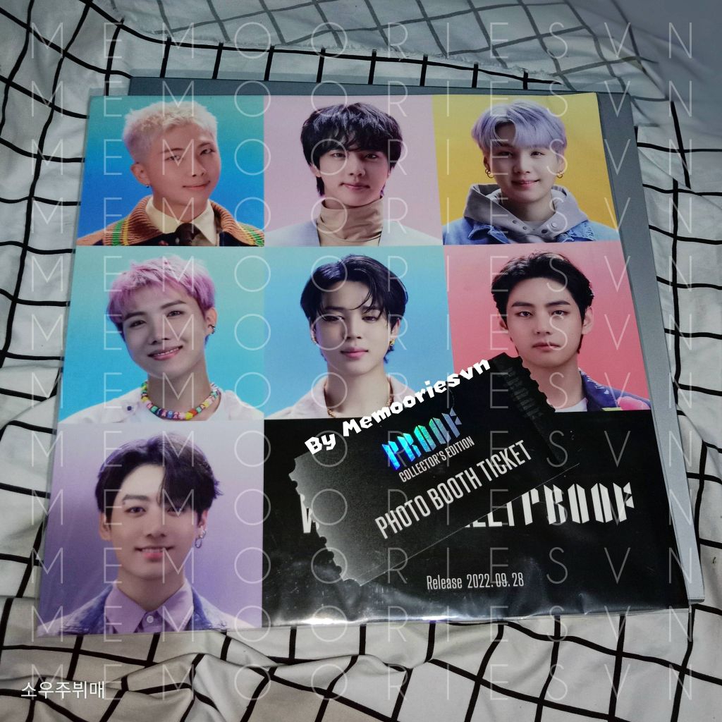 ALBUM BTS PROOF COLLECTOR EDITION - PC A/PC B/AR CARD/3D CARD [sharing]