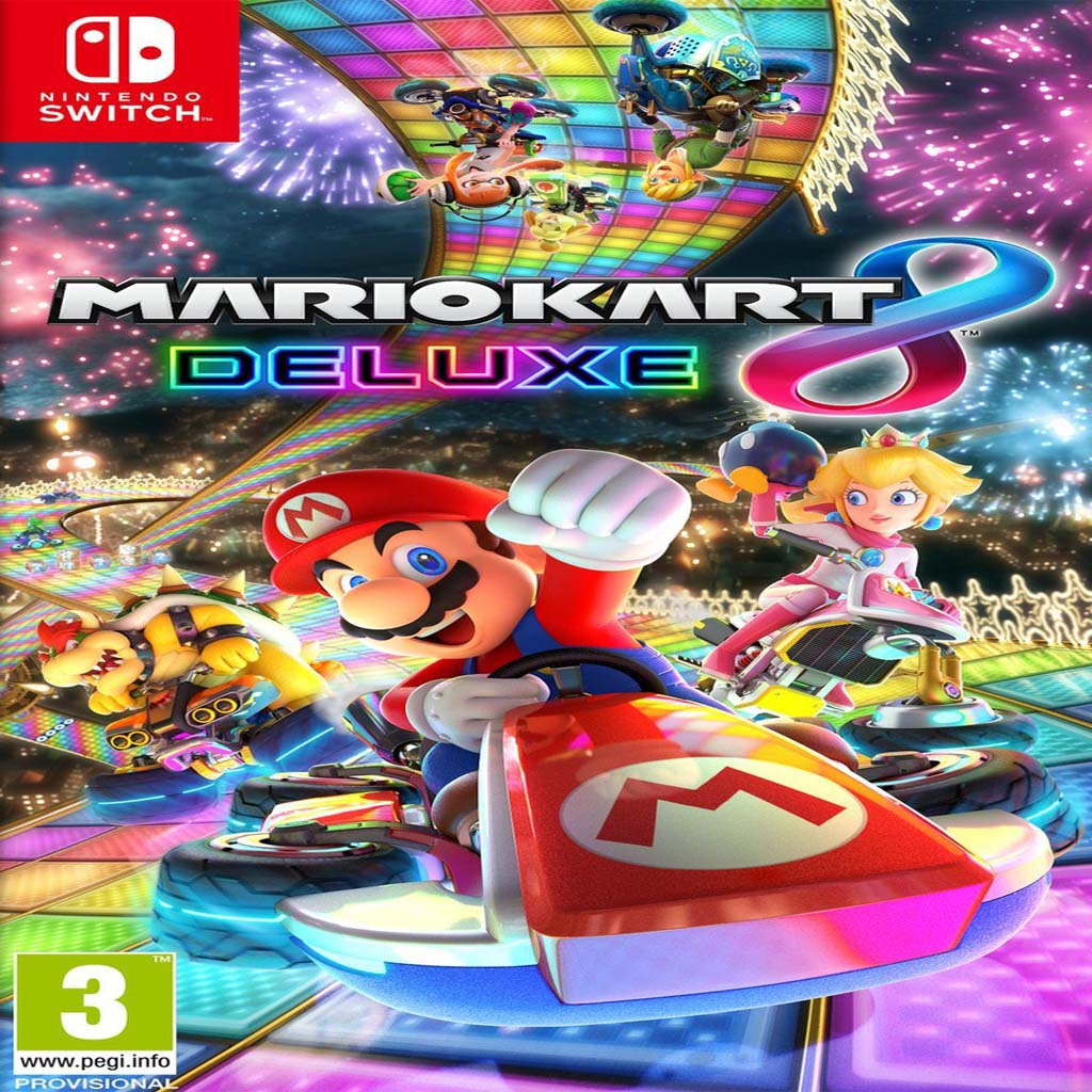 Mario Kart 8 Deluxe NSP Full Game + DLC + NSP Fisik Kaset Dvd