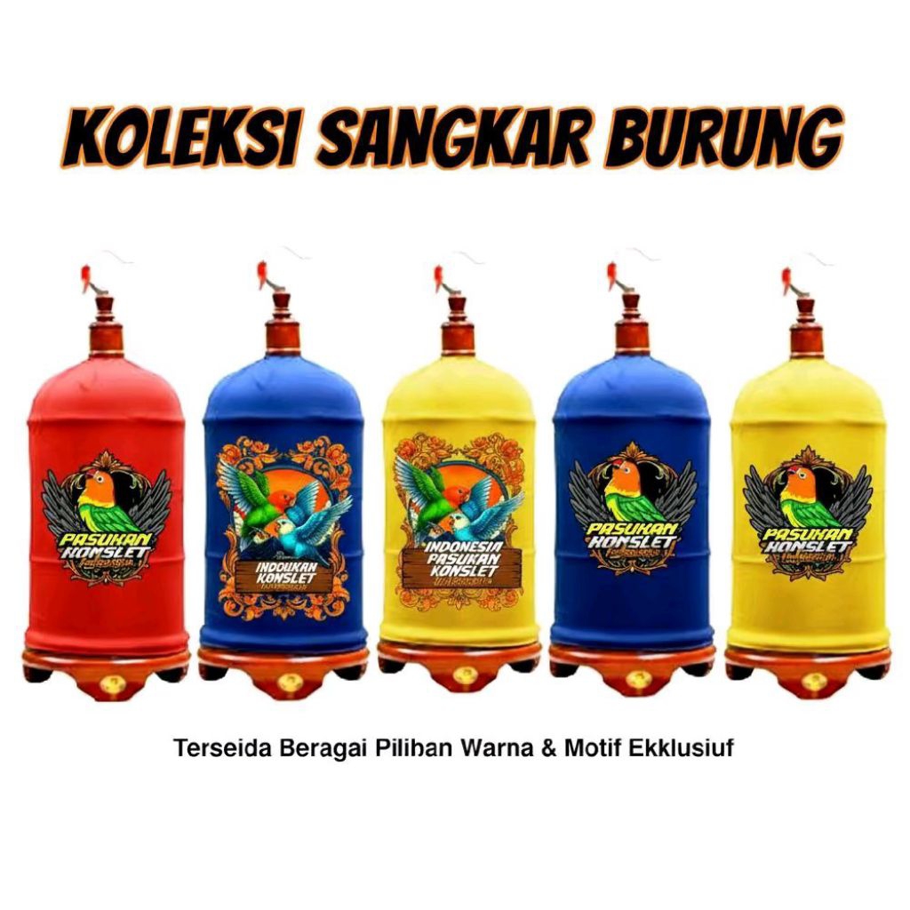 KERODONG SABLON LB UKURAN DIAMETER 33 CM SABLON LB PASUKAN KONSLET WARNA RANDOM