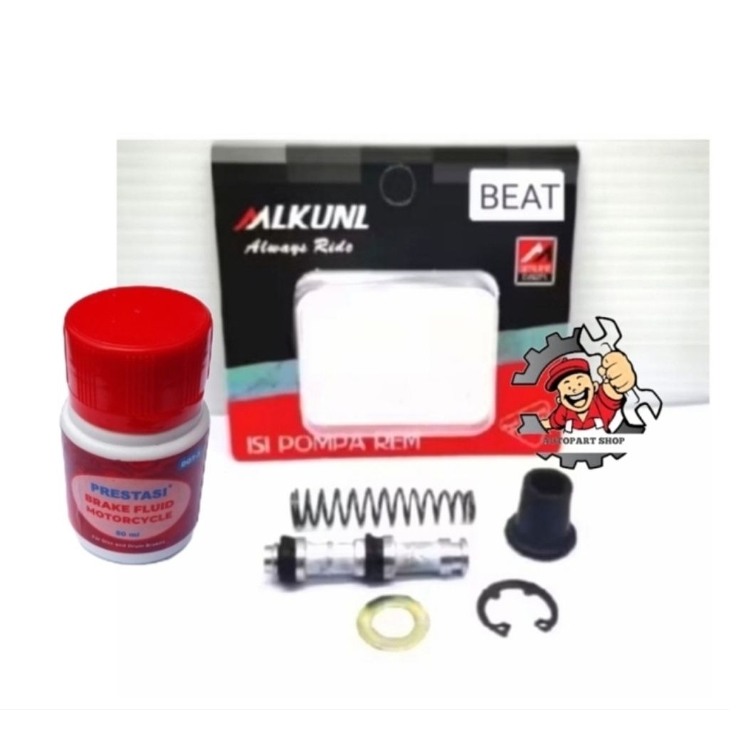 Seal master rem, master rem.kit + minyak rem Beat, Scoopy, Spacy, Vario, PCX Original merk Mlkunl