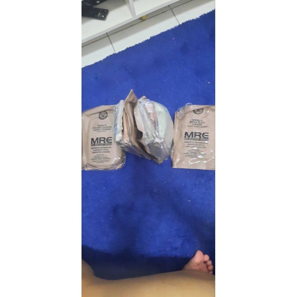MRE USA RANSUM TENTARA AMERIKA (tidak komplit dan random) BACA DESKRIPSI YA