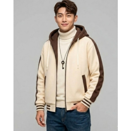 JAKET ZIPPER HOODIE VARSITY PREMIUM UNISEX ALL SIZE S-6XL. JAKET ZIPPER HOODIE VARSITY.