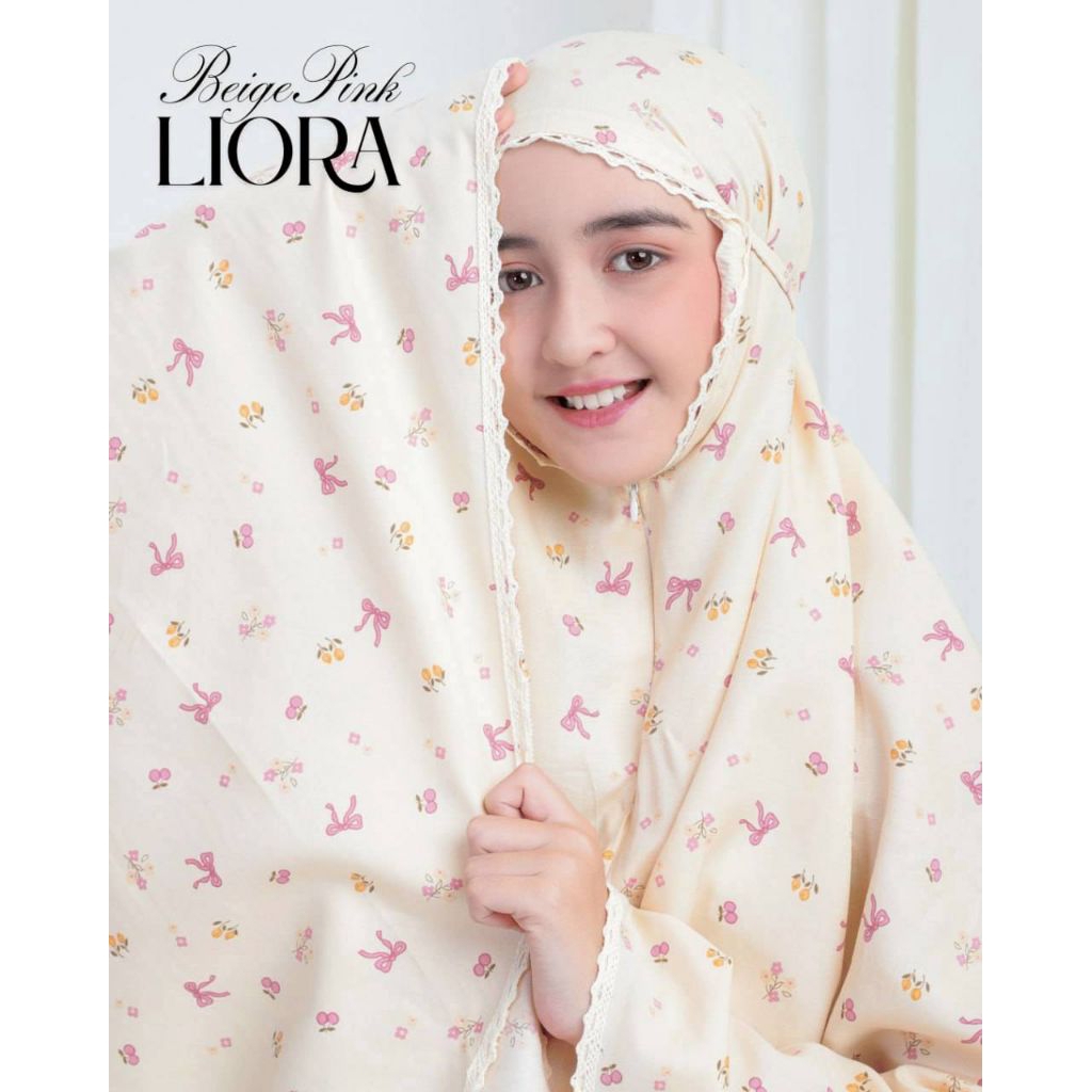 Mukena Anak Tanggung Rayon Resleting Dagu