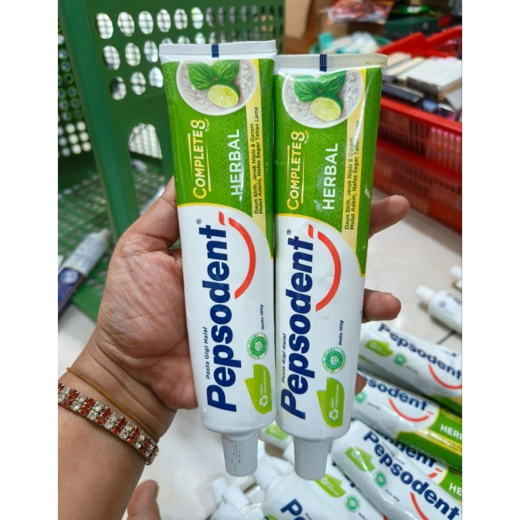 Pepsodent Complete 8 Herbal 190Gr / NO DUS