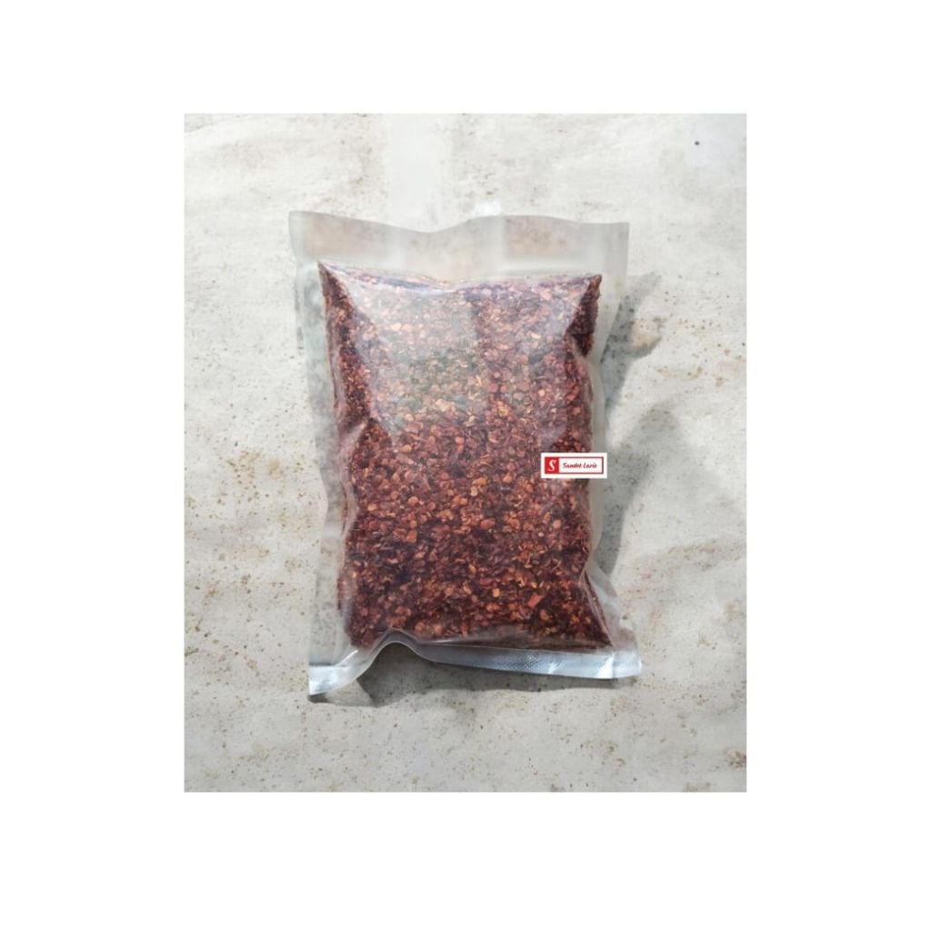 CHILI GRANULE PEDAS 1 KILO / CABE GRANULE KASAR PEDAS/CABE BUBUK KASAR MURAH/CABE KASAR 1 GRANULE/CA