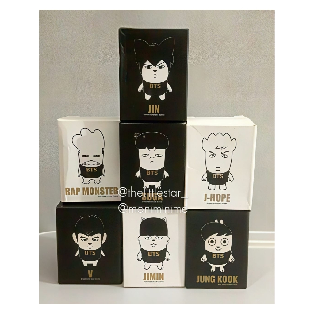 BTS Hiphop Monster/BTS action figure/BTS Merchandise/Boneka BTS/BTS doll