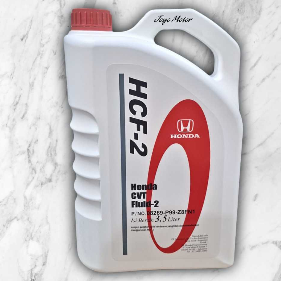 Oli Transmisi Matic CVT Asli Honda HCF-2 ( CVT Fluid ) 3,5 Liter Brio Mobilio BRV HRV Jazz GK5