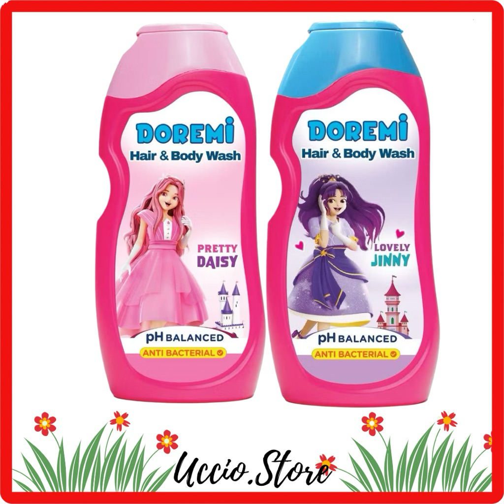DOREMI Hair & Body Wash 200ml - Sabun Mandi Cair