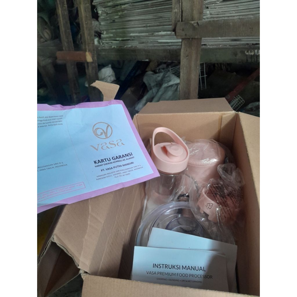 blender buah daging merk vasa premium (baru)