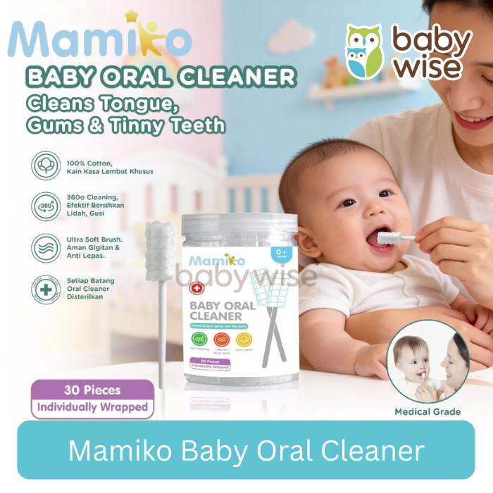 Mamiko Baby Oral Cleaner - Pembersih Rongga Mulut Anak Bayi