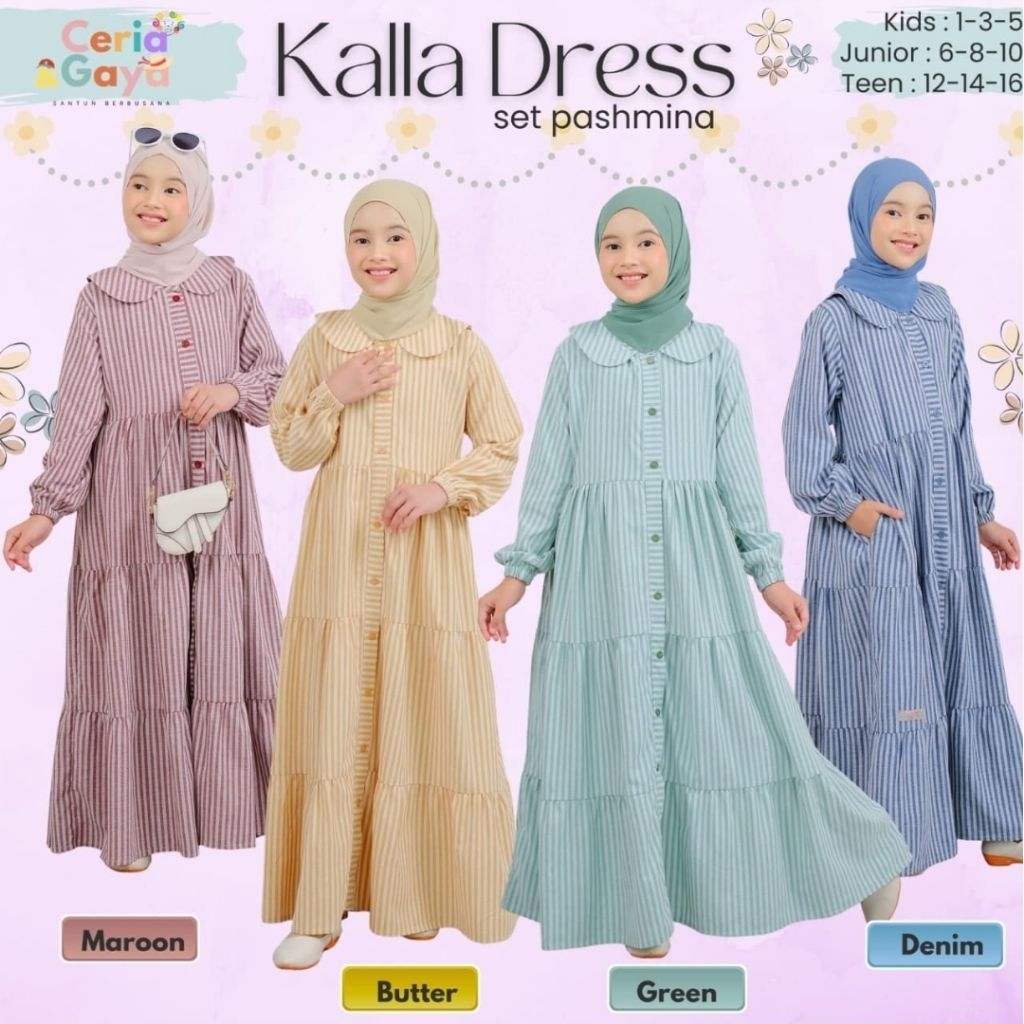 Gamis anak perempuan, Dress anak perempuan,  Gamis salur lebaran, Dress salur lebaran, Gamis lebaran