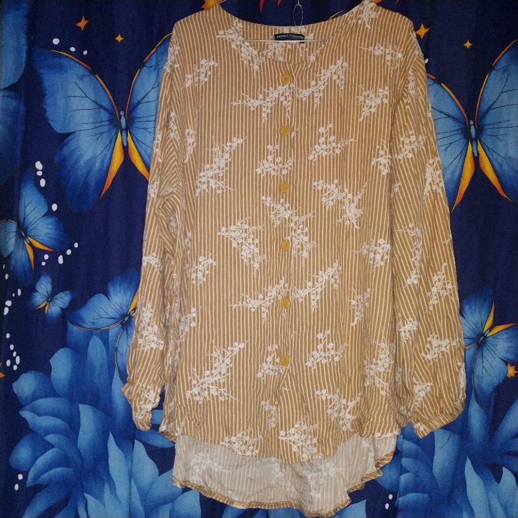 [SECOND] Kemeja Rayon Motif