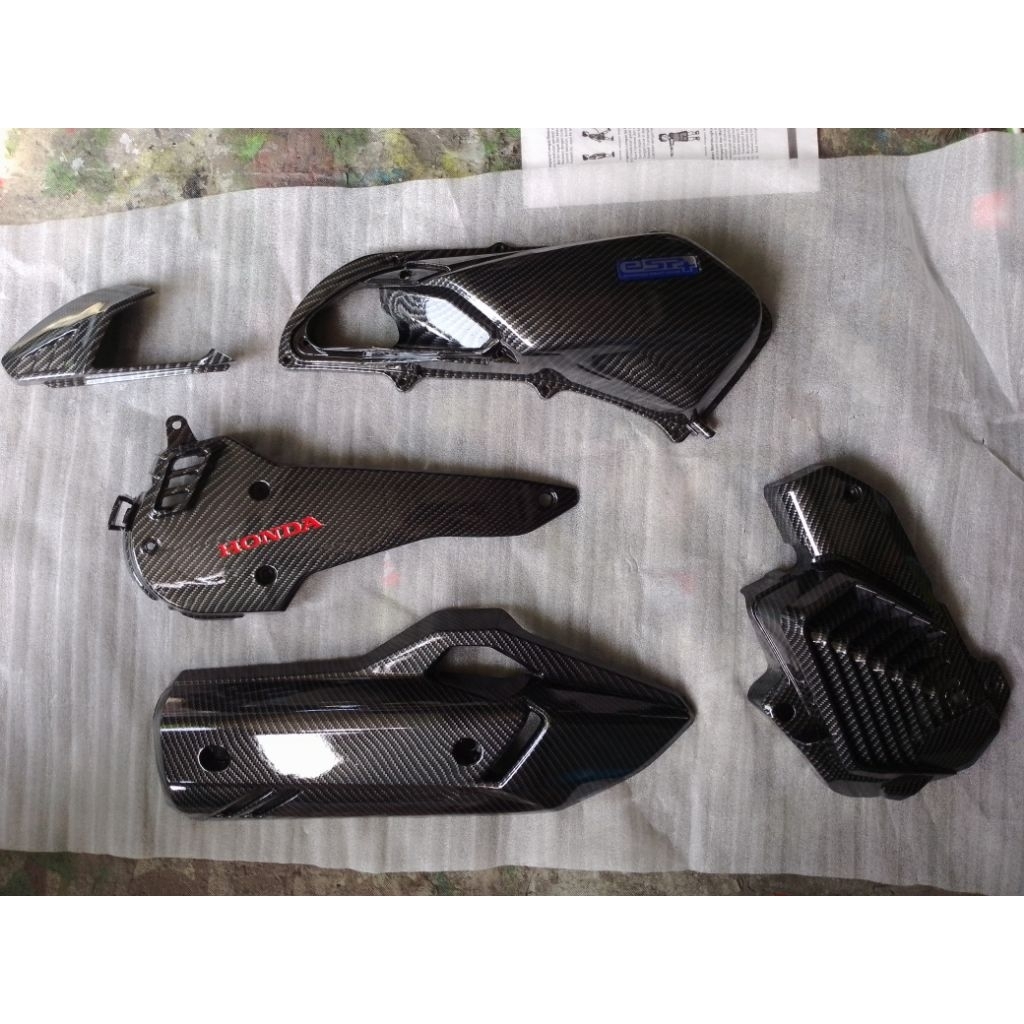 paket body kasar PCX 160 carbon
