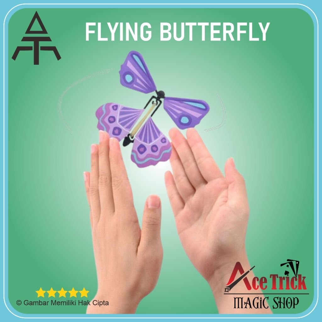 Flying Butterfly - Alat Sulap Flying Butterfly