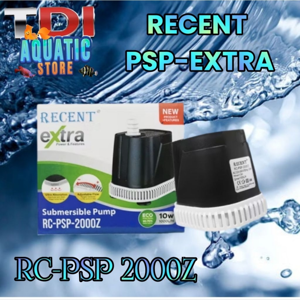 POMPA CELUP RECENT PSP EXTRA 2000Z-2200Z-2300Z-2400Z-3200Z WATER PUMP LOW WATT POWER HEAD AQUARIUM