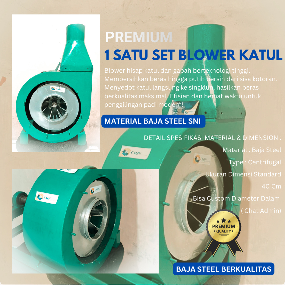 [IMPELLER] BLOWER HISAP KATUL MESIN PENGGILING PADI