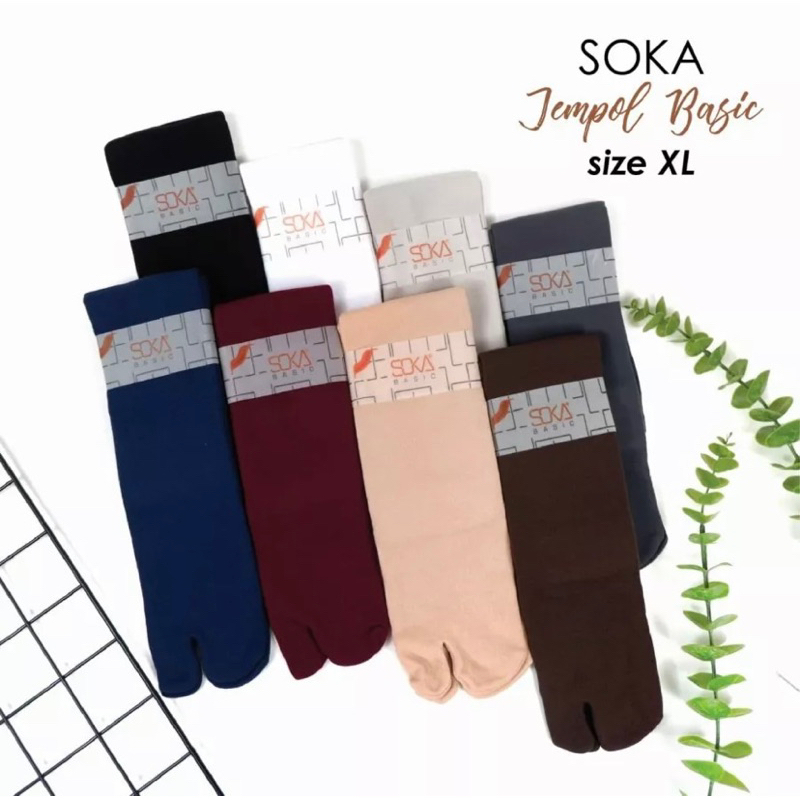 localoca (XL) Kaos Kaki Muslimah Selutut / Kaus Kaki Panjang