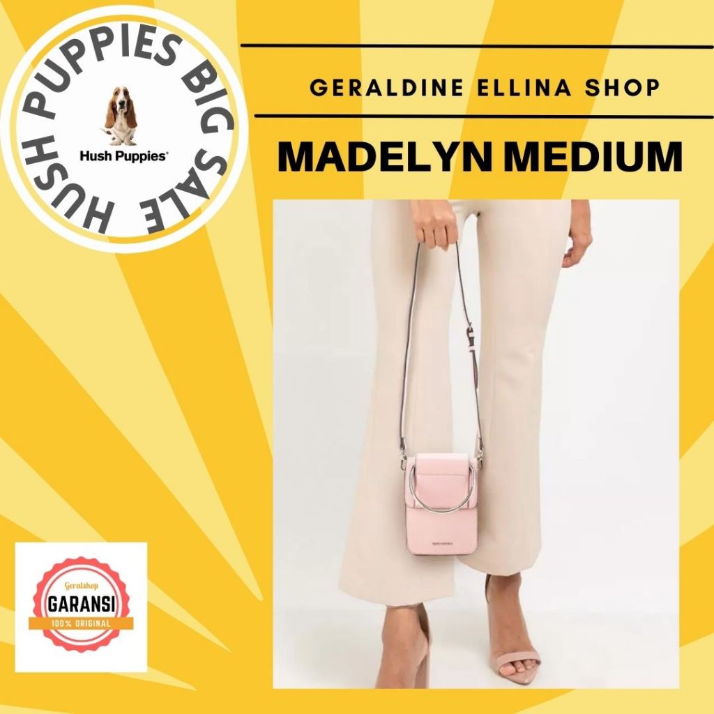 Tas Wanita Hush Puppies sale bag 100% original store seri MADELYN MEDIUM