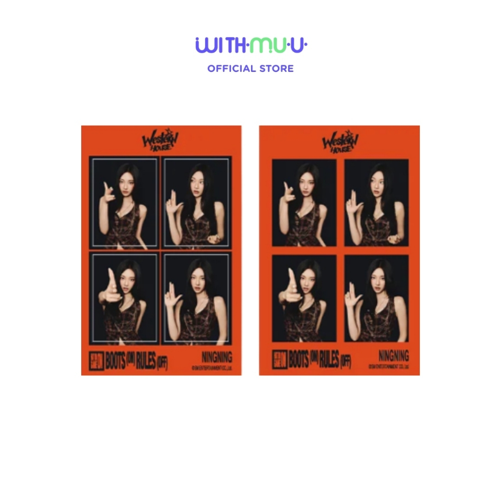 (PRE-ORDER) 4CUT PHOTO SET (aespa Ver.) / 2026 SM ARTIST SEASON’S GREETINGS OFFICIAL MD