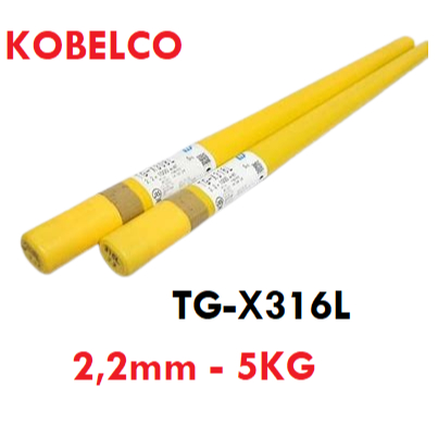 Kawat Las KOBE TG-X316L 2.2mm R316LT1-5 Kobelco TGX316L 2,2mm 5kg