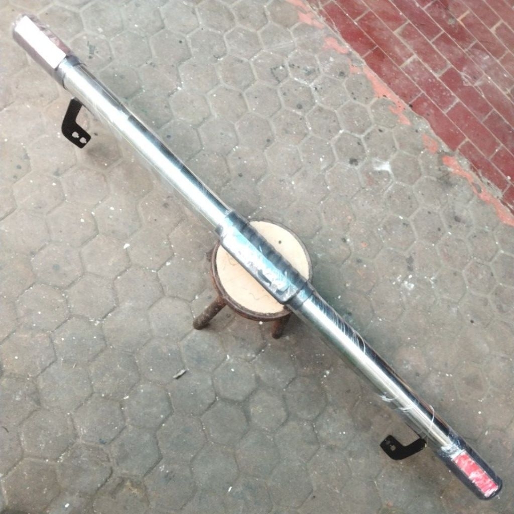 bemper belakang bulat stainless avanza - xenia 2004-2021 dan 2022-2025